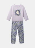 Pijama con flor de túbico LUIPAPETTE / 24H5PF31PYJH705