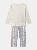 Pijama de punto para niña MUIMOLETTE / 25E5PFE4PYJ005