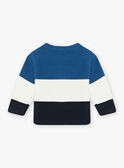Jersey tricolor con estampado de mono para bebé niño CARAYNAL / 22E1BGK1PUL703
