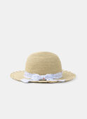 Sombrero de paja con estampado floral KAPETULA / 24E4BFN1CHA009