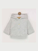 Chaqueta de color gris jaspeado RYARNO / 19E0CG11VES943