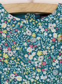 Vestido estampado de color verde RADYVETTE / 19E2PF61ROBG618