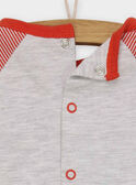 Pelele de color beige jaspeado REMERLINEX / 19E5BG78GRE805