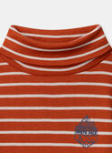 Jersey interior de Rayas Naranja LARAYAGE / 24H3PGR1SPL400
