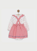 Conjunto de color rosa RABRIGITTE / 19E1BF21ENS001