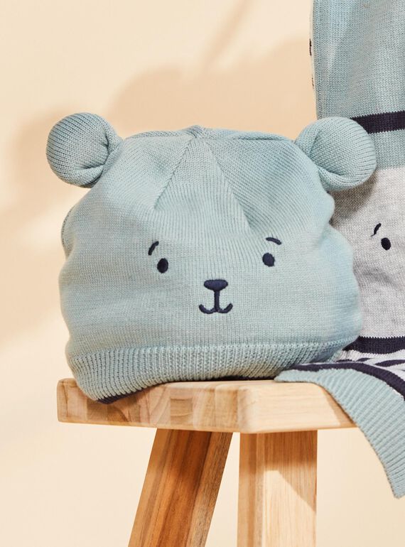Gorro de punto con dibujo de orejas 3D FILUCAS / 23E4BG51BON614