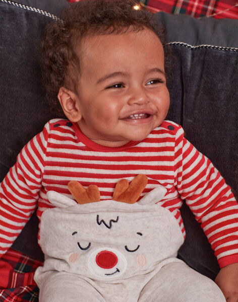 Grenouillere De Noel A Motif Renne Et Bonnet Bebe Garcon Pyjama Et Grenouillere Bebe Sergentmajor