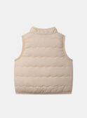 Chaqueta acolchada floral sin mangas reversible MABLANCHE / 25E1BF71D3EE403