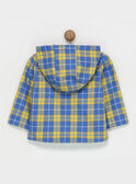 Cárdigan de color azul marino y amarillo RACYRUS / 19E1BG61GIL707