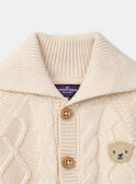 Chaqueta de punto con forro de pelo LASUTIN / 24H1BGR1GILA001