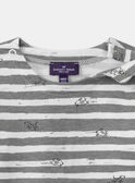 Camiseta de manga larga a rayas LAOLIVIER / 24H1BGQ1TML001