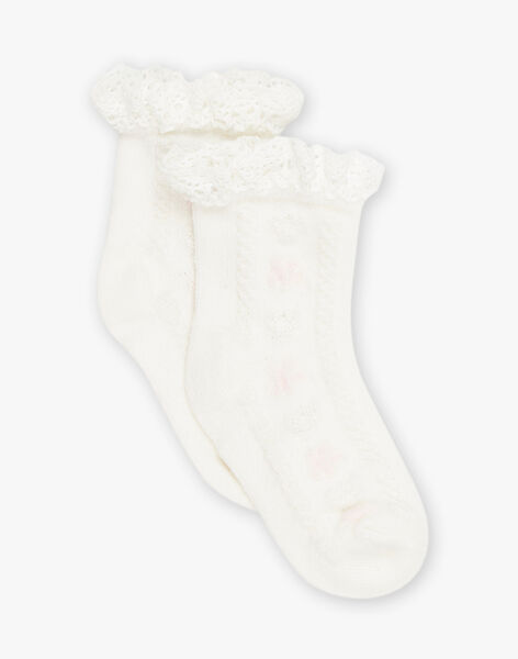 Increíble Anécdota tetraedro Calcetines calados marfil : comprar online - Selección Bebé Niña |  SergentMajor