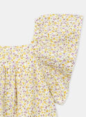 Vestido de algodón de flores KOWAETTE / 24E2PFD3ROB808