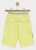 Bermudas de color amarillo RUAGOLAGE / 19E3PGP2BERA007