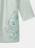 Camisón de terciopelo de conejo LUIMIETTE / 24H5PF32CHNG632