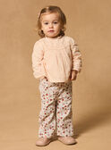 Pantalones acampanados con estampado floral MABILLIE / 25E1BF71PAN001