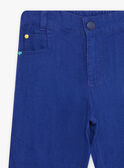 Bermudas azul noche de lino para niño COVAGE / 22E3PGN3BERC231