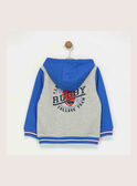 Chaqueta de chándal de color gris jaspeado RAJOTAGE 1 / 19E3PGB1JGH943