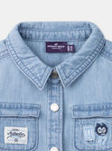 Camisa vaquera de color azul claro LADIEGO / 24H1BGJ1CHMP272