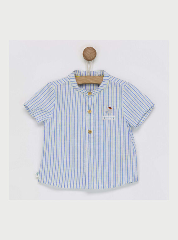 Camisa de color azul RASAMUEL / 19E1BGM1CHM201
