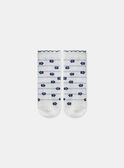 Juego de 3 calcetines jacquard floral MADEBORAH / 25E4BF81LC3114