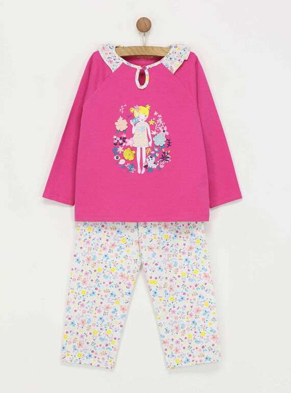 Pijama de color fucsia REJALETTE / 19E5PF73PYJ304