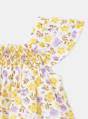 Vestido fruncido con estampado floral KALIVE / 24E1BFD2ROB001