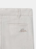Pantalones de traje beige KRESAMAGE / 24E3PGL1PANA016