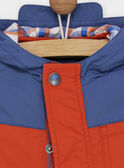 Impermeable de color naranja RATIMAGE / 19E3PG41IMP405