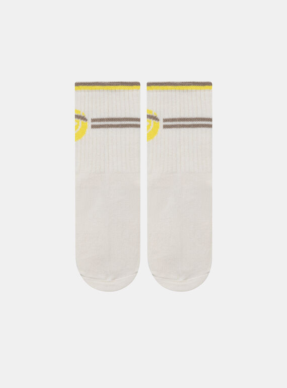 Calcetines con motivo de pelota de tenis KORIBAGE / 24E4PGD1SOQ000