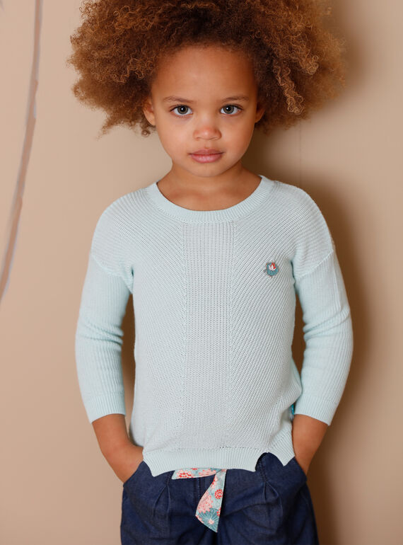 Light green PULLOVER ZEPULETTE / 21E2PFI1PUL629
