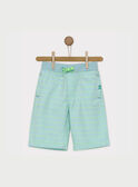 Bermudas de color verde agua RAUCAGE5 / 19E3PGL5BER203