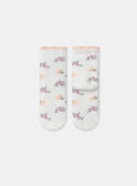 Calcetines de rizo de flores MABETH / 25E4BF71SOQ001