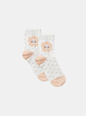Calcetines de color Crudo LAELINA / 24H4BFK1SOQ001