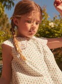 Vestido de color crudo LAROBETTE / 24H2PFI2ROB001