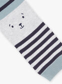 Bufanda con estampado de rayas FILUDO / 23E4BG51ECH614