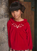 Blusa de pana bordada LALETTE / 24H2PFR1CHEF505