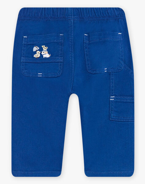 Pantalón de twill azul klein DABAKEAR / 22H1BG52PANC207