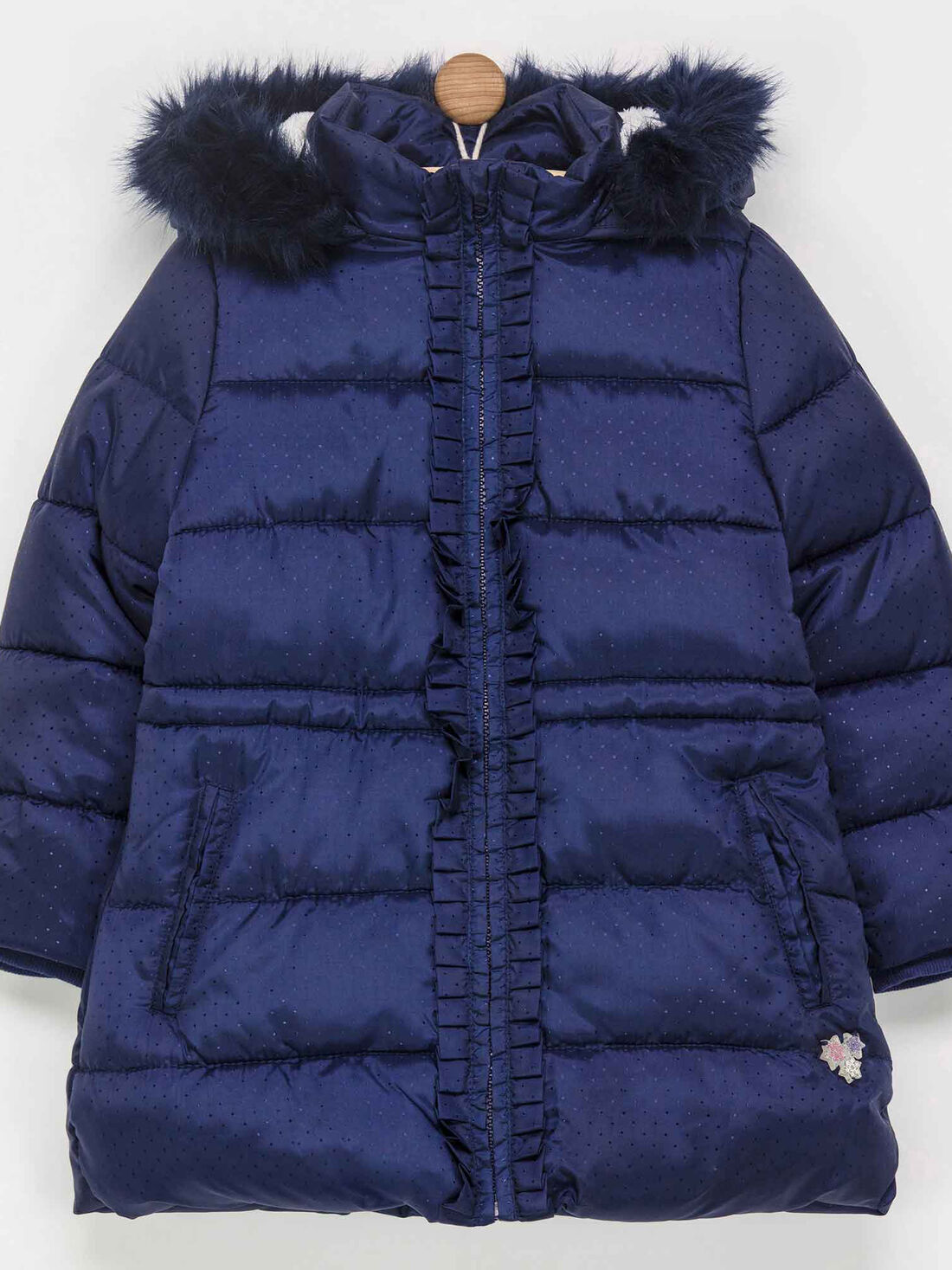 Navy Parka Chica Sergent Major