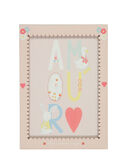 Póster "Amor" de color rosa ROAMOURAFF / 19EZNAX1AFF301