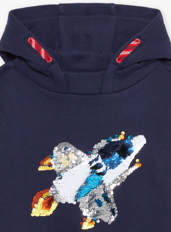 Sudadera con capucha y estampado de cohete DOGRAGE 1 / 22H3PG82SWE070