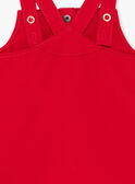 Pichi rojo bordado ZAASTRID / 21E1BFJ1CHSF505