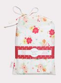 Juego de cama de color crudo con estampado de princesas y floral TIPARURCHA / 20EZEN72PLC000