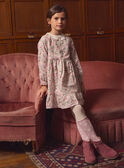 Vestido floral con cuello babero  LADEDETTE / 24H2PFQ1ROB001