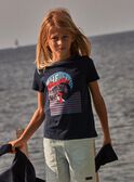 Camiseta con estampado de ola y surfista FOWAVAGE / 23E3PGC1TMC070