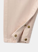 Pantalón largo con peto con parche de flor LAEVA / 24H1BFK1SALD319