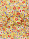 Vestido de color amarillo RYLOVETTE / 19E2PFH1ROB010