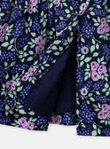 Vestido azul marino con estampado floral KAFLORENCE / 24E1BFL2ROB070