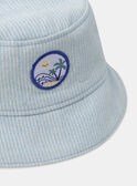 Bob Reversible a Rayas Azul grisáceo KAVALERIAN / 24E4BGR1CHAP272