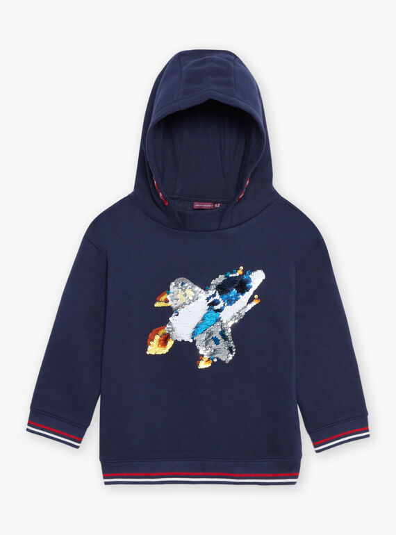 Sudadera con capucha y estampado de cohete DOGRAGE 1 / 22H3PG82SWE070